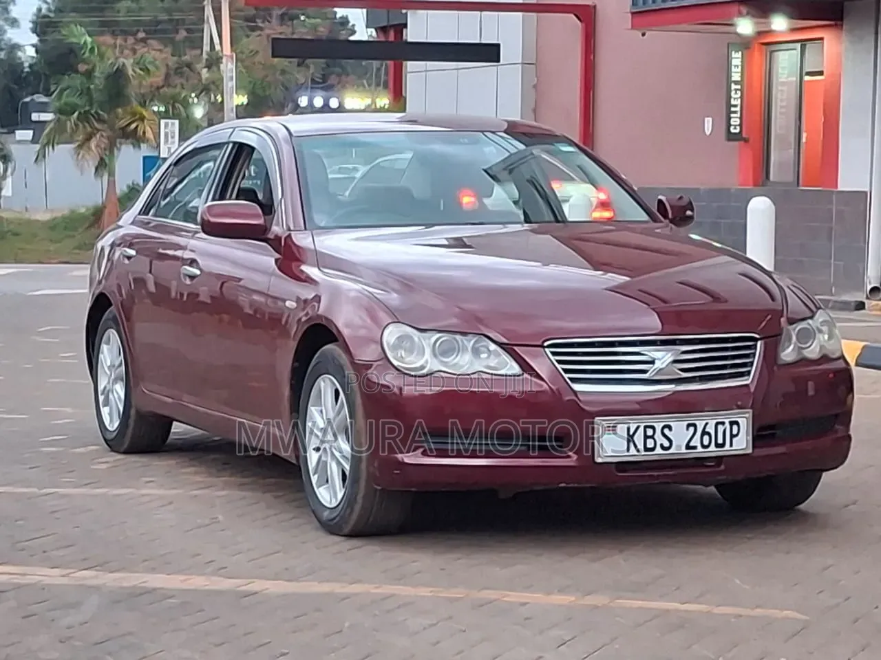 Toyota Mark X 2005 Maroon
