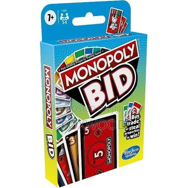 Monobody Bid Card Game