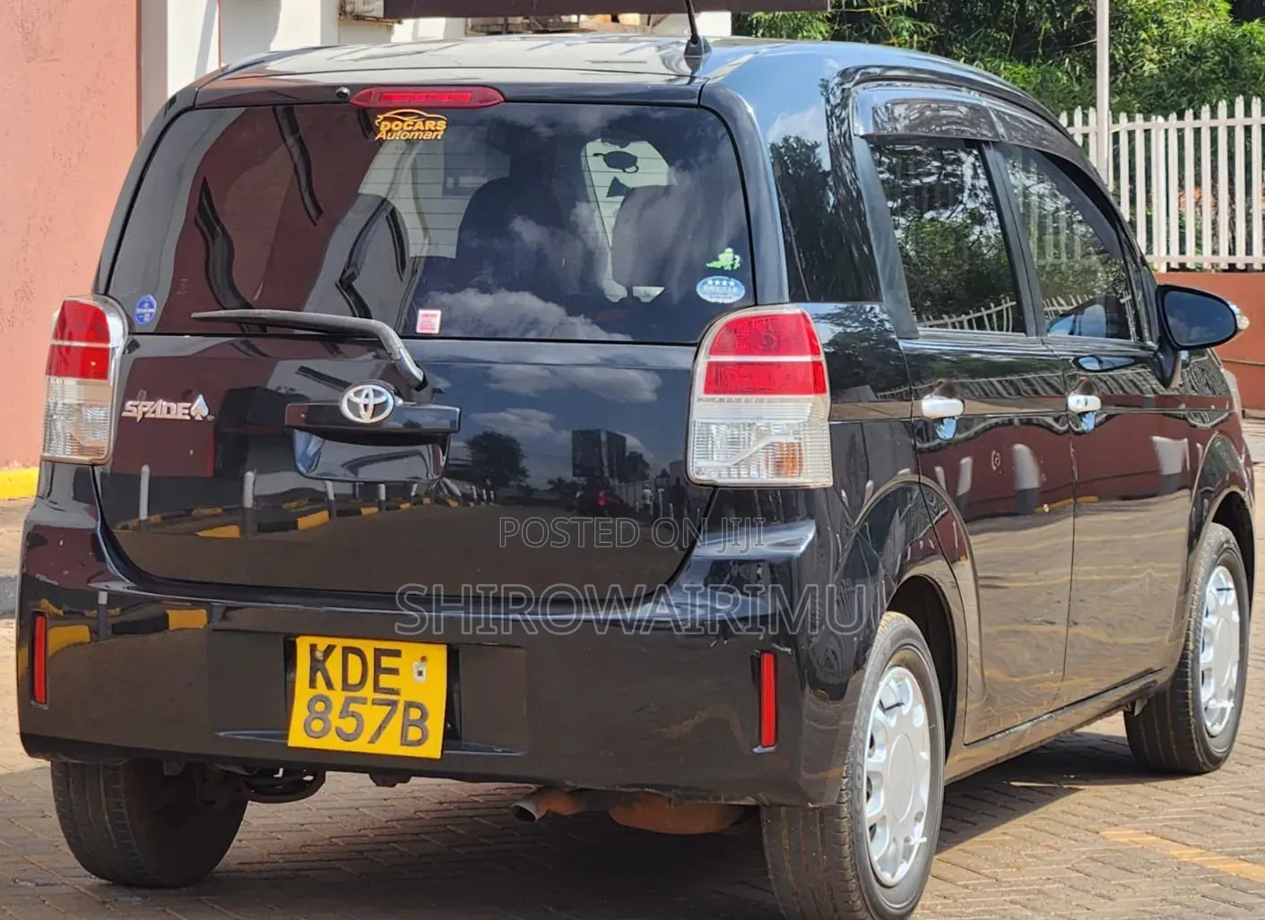 Toyota Spade 2014 Matt Black