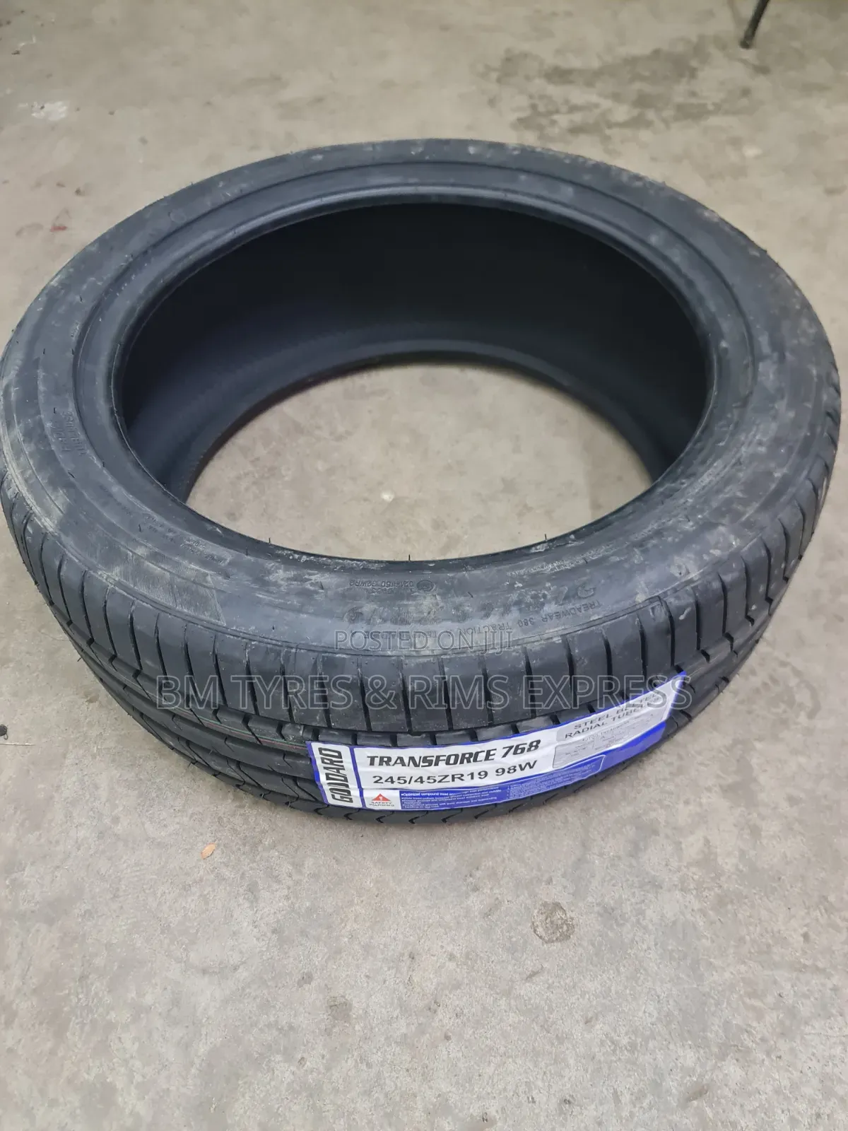 245 /45 R19 Goddard Tires