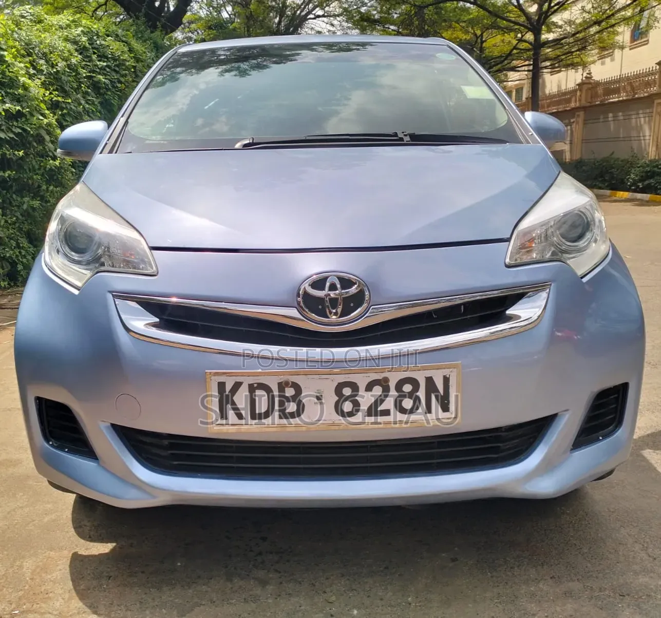 Toyota Ractis 2014 Blue