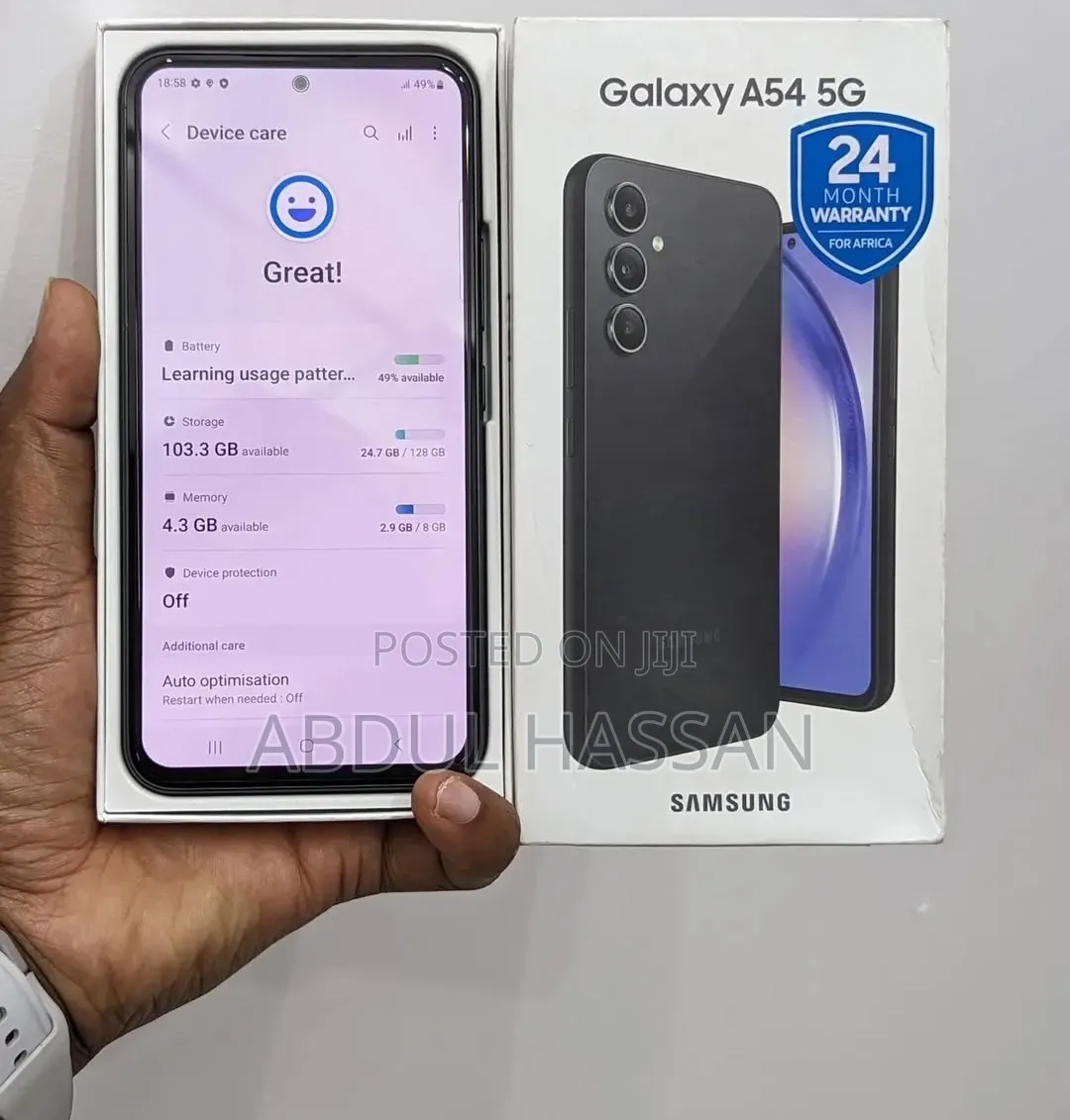 Samsung Galaxy A54 5G 256 GB Black