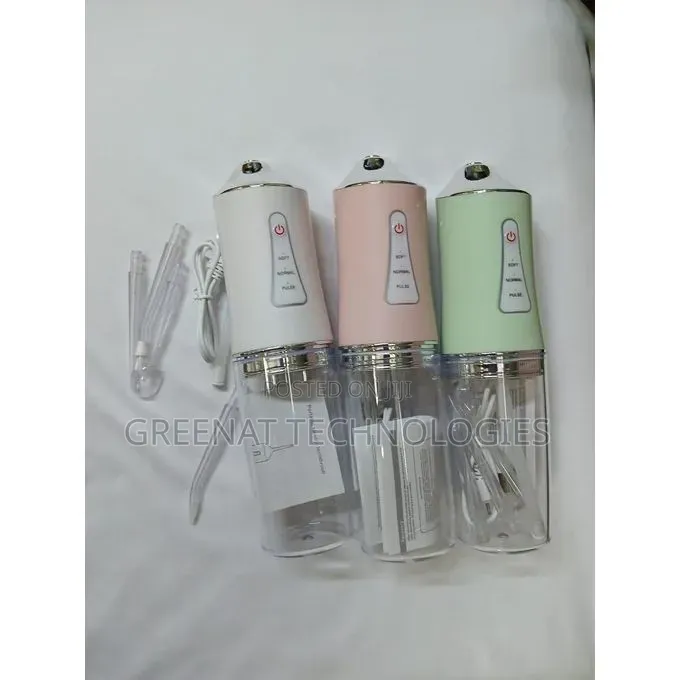 Rechargeable Portable Oral Care Irrigator With 4 Nozzles