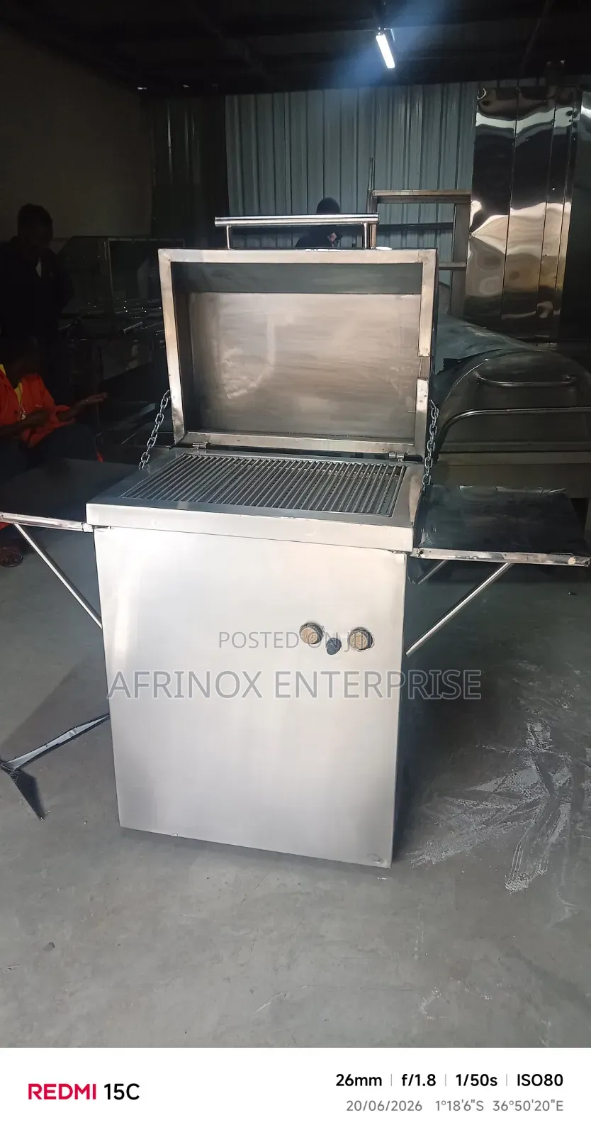 Gas Nyama Choma Barbecue Grill