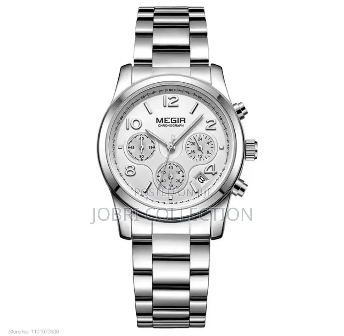 Megir Chronograph Gents Stainless Steel Watches
