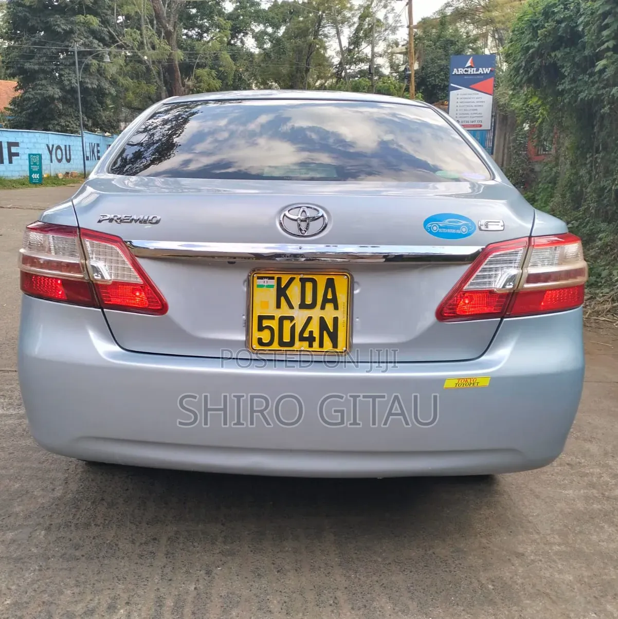 Toyota Premio 2013 Blue