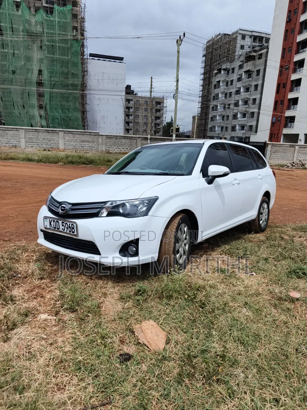 Toyota Corolla Fielder 2015 White