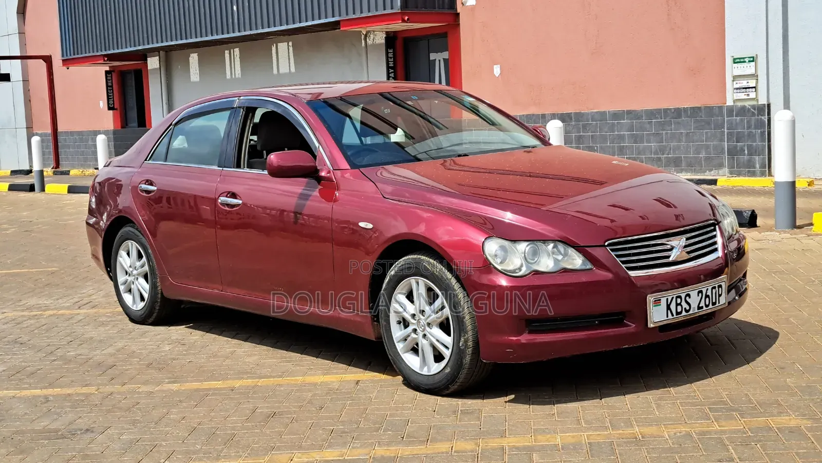 Toyota Mark X 2006 Maroon