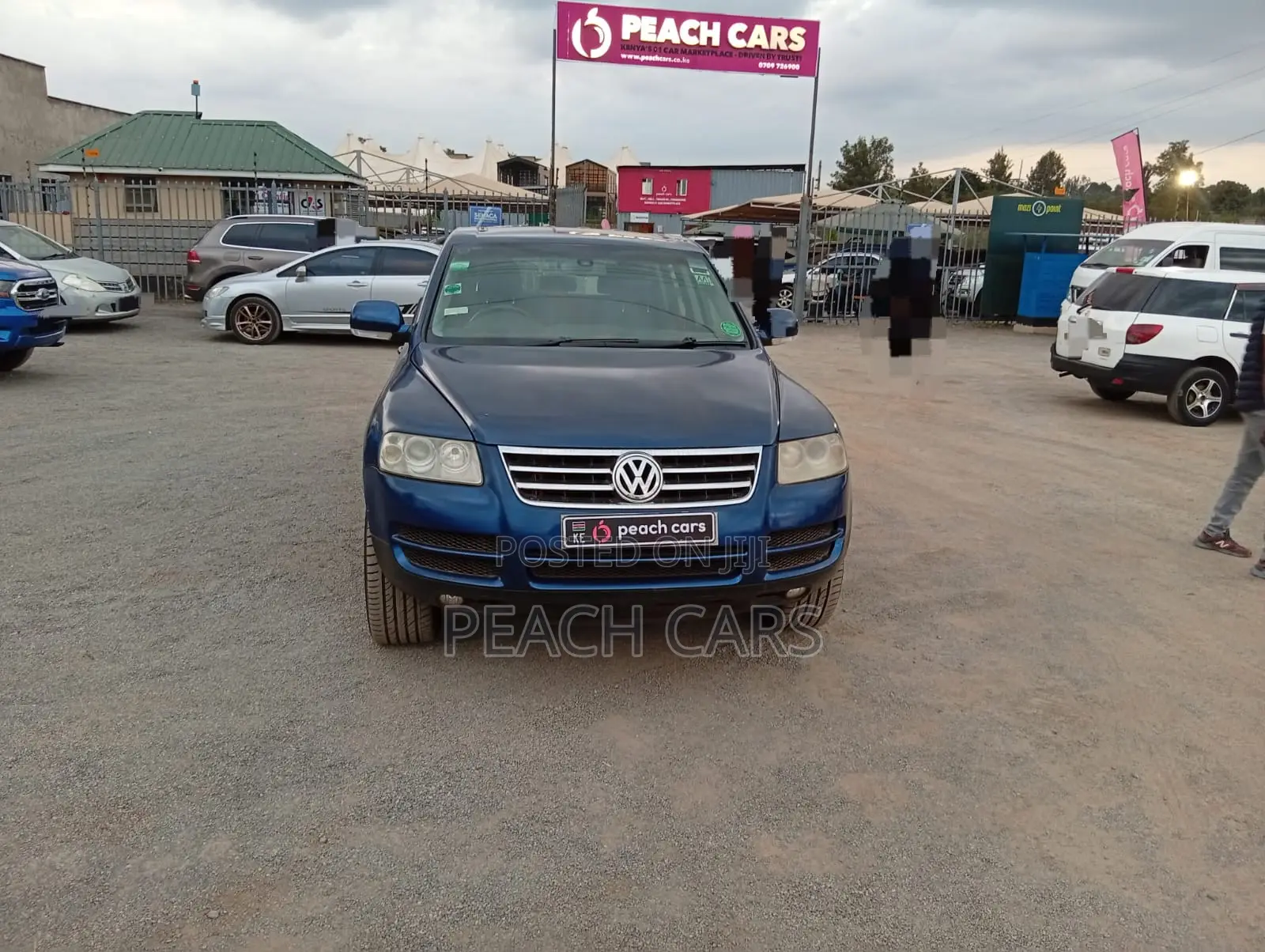 Volkswagen Touareg 2005 Blue