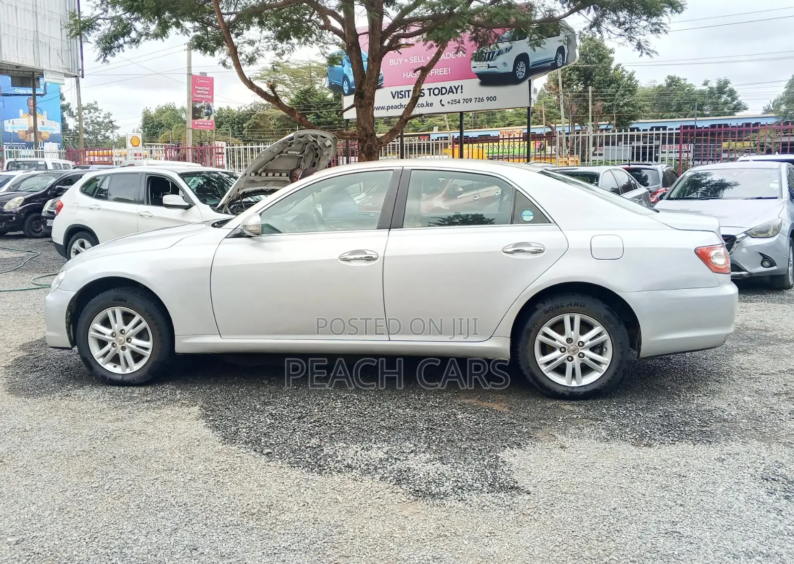 Toyota Mark X 2007 Silver