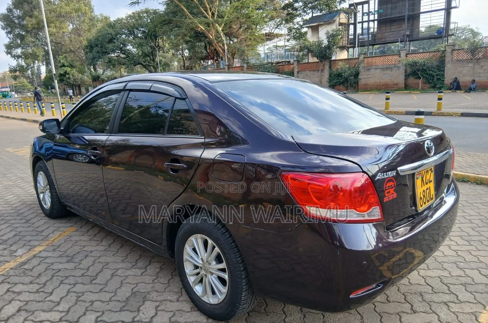 Toyota Allion 2013 Burgundy
