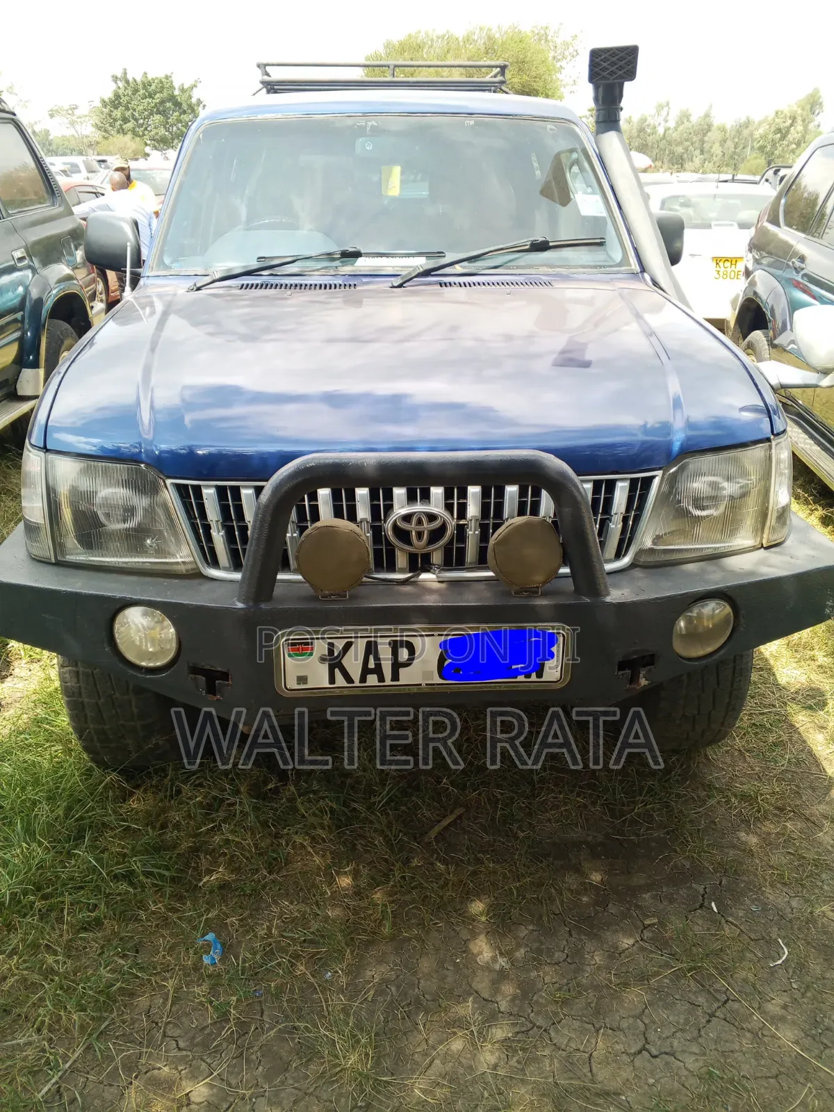 Toyota Land Cruiser 2002 Blue