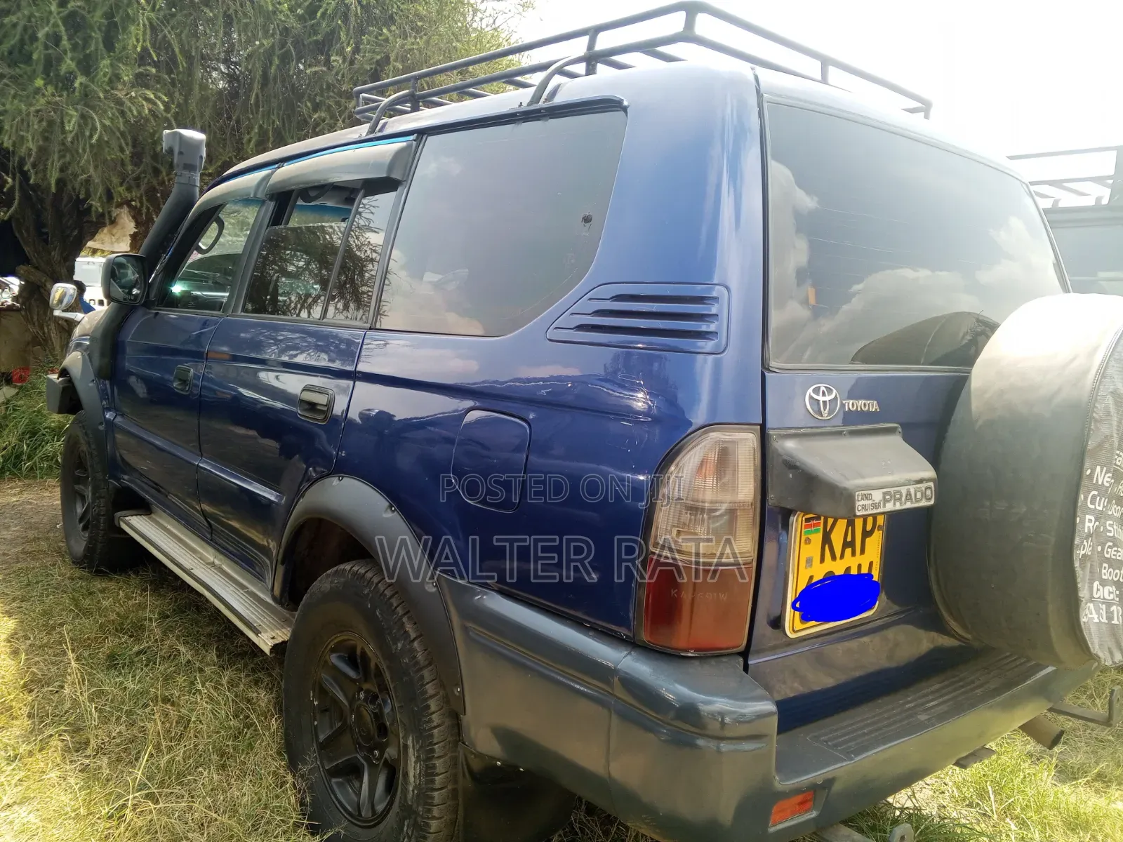 Toyota Land Cruiser 2002 Blue