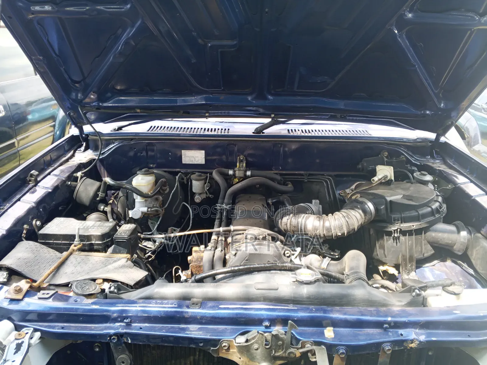 Toyota Land Cruiser 2002 Blue