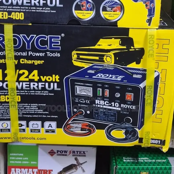 Royce Battery Charger 12v Or 24volts
