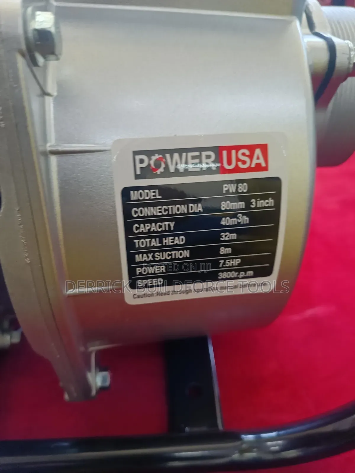Power Usa 3 "(Inch) 7.5hp Gasoline Driven Water Pump
