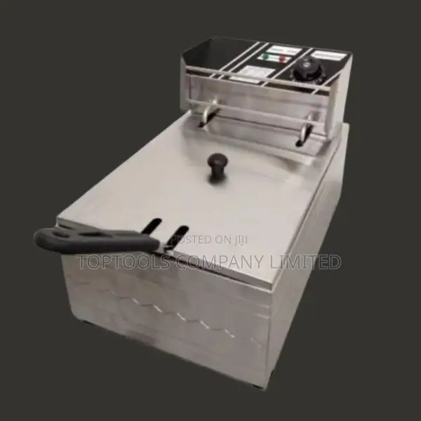 Single Commercial Chips Fryer 6ltrs