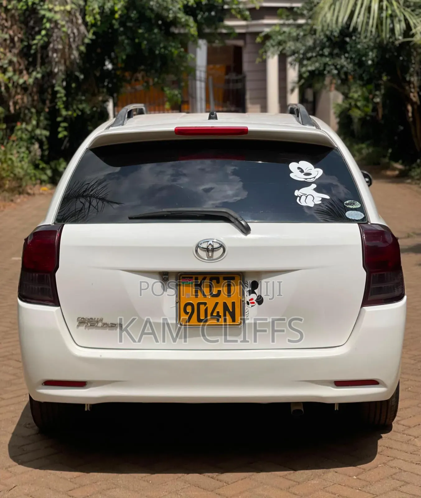 Toyota Corolla Fielder 2012 White