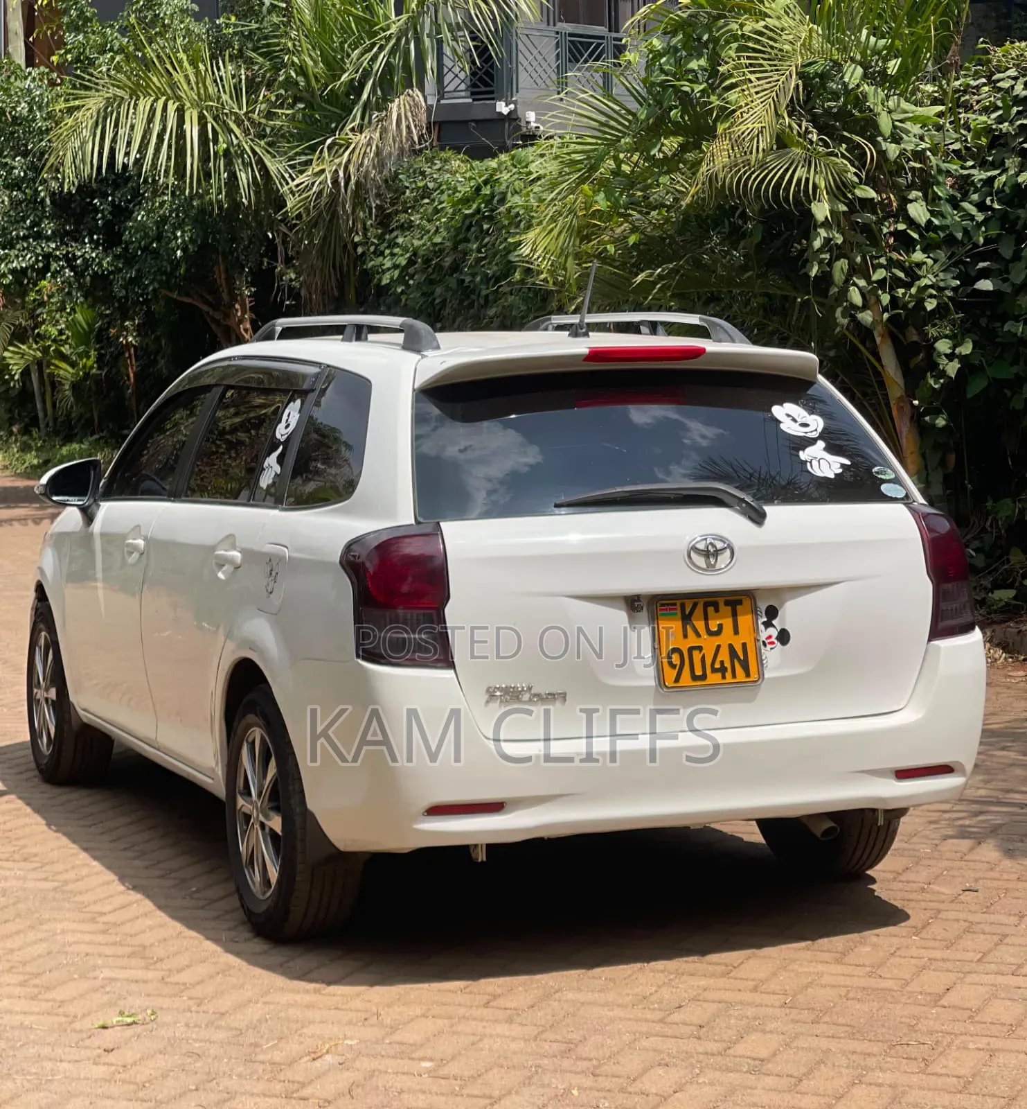 Toyota Corolla Fielder 2012 White
