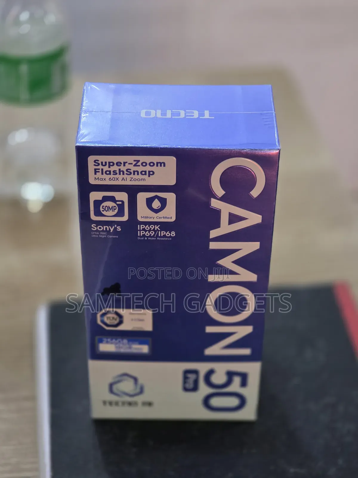 New Tecno Camon 50 Pro 256 GB Blue
