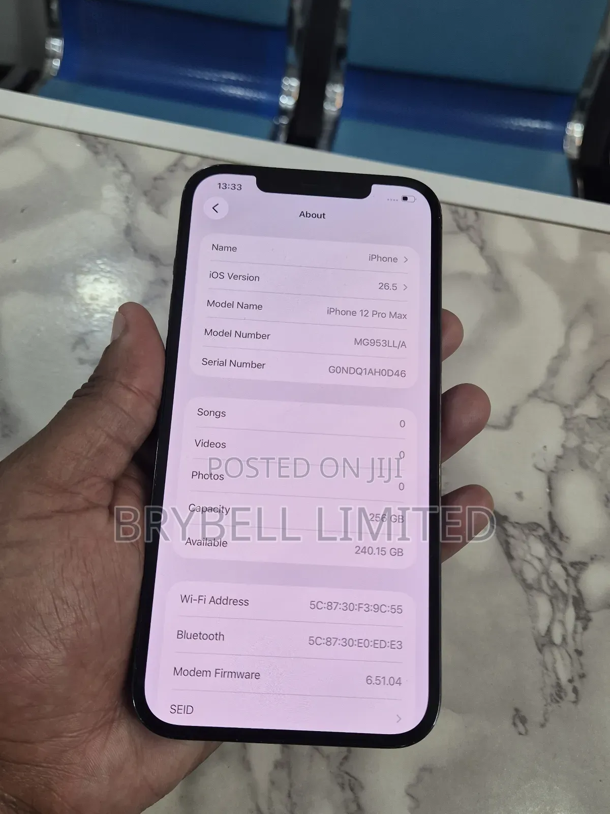 Apple iPhone 12 Pro Max 256 GB Blue
