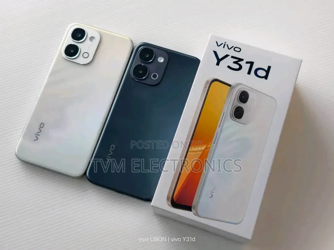 New Vivo Y31d 128 GB White