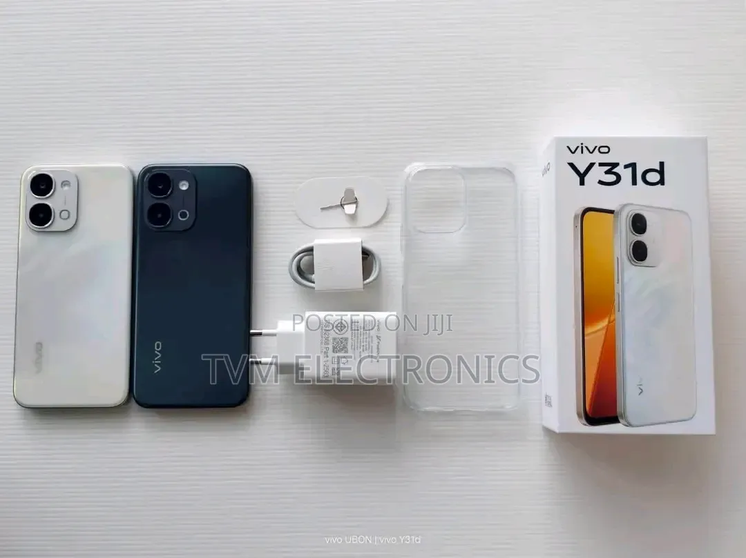 New Vivo Y31d 128 GB White
