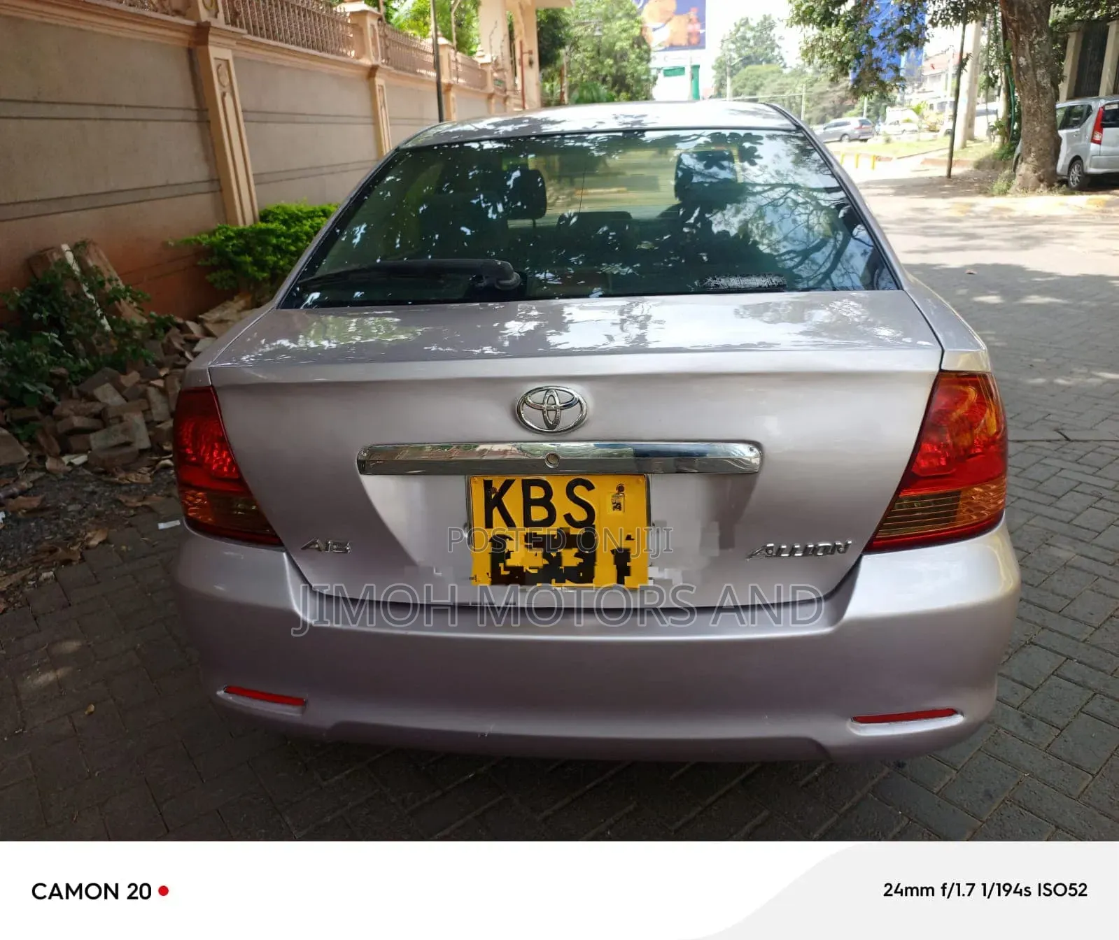 Toyota Allion 2007 Purple