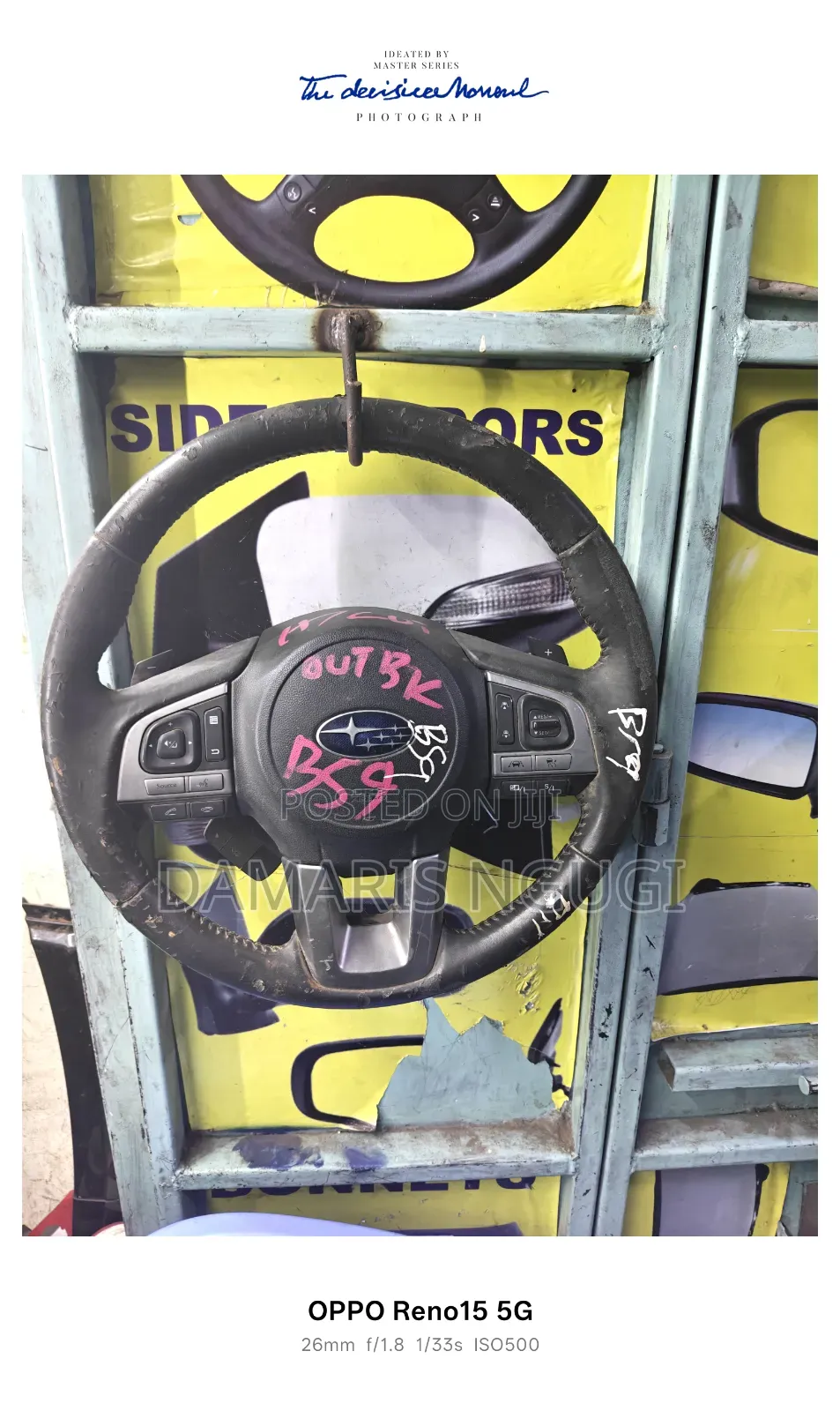 Subaru Forester Bs9 Steering Airbag Complete