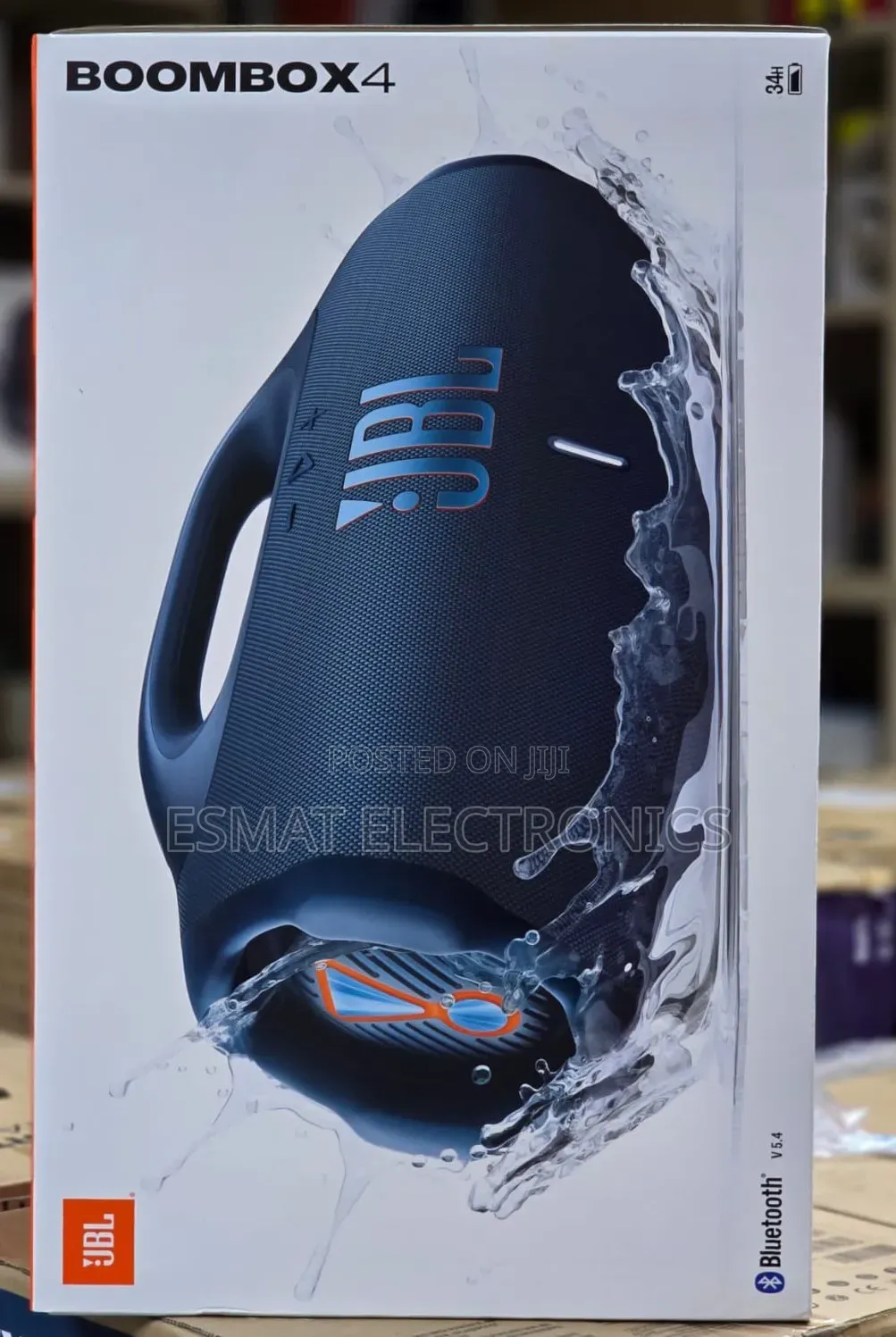 JBL Boombox 4 – Portable Bluetooth Speaker, Waterproof