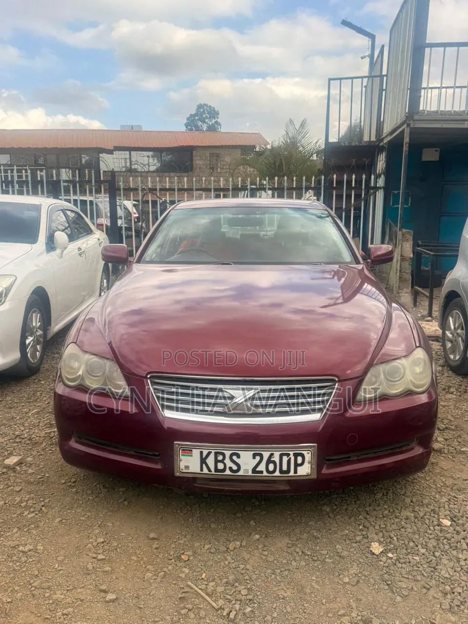 Toyota Mark X 2006 Maroon