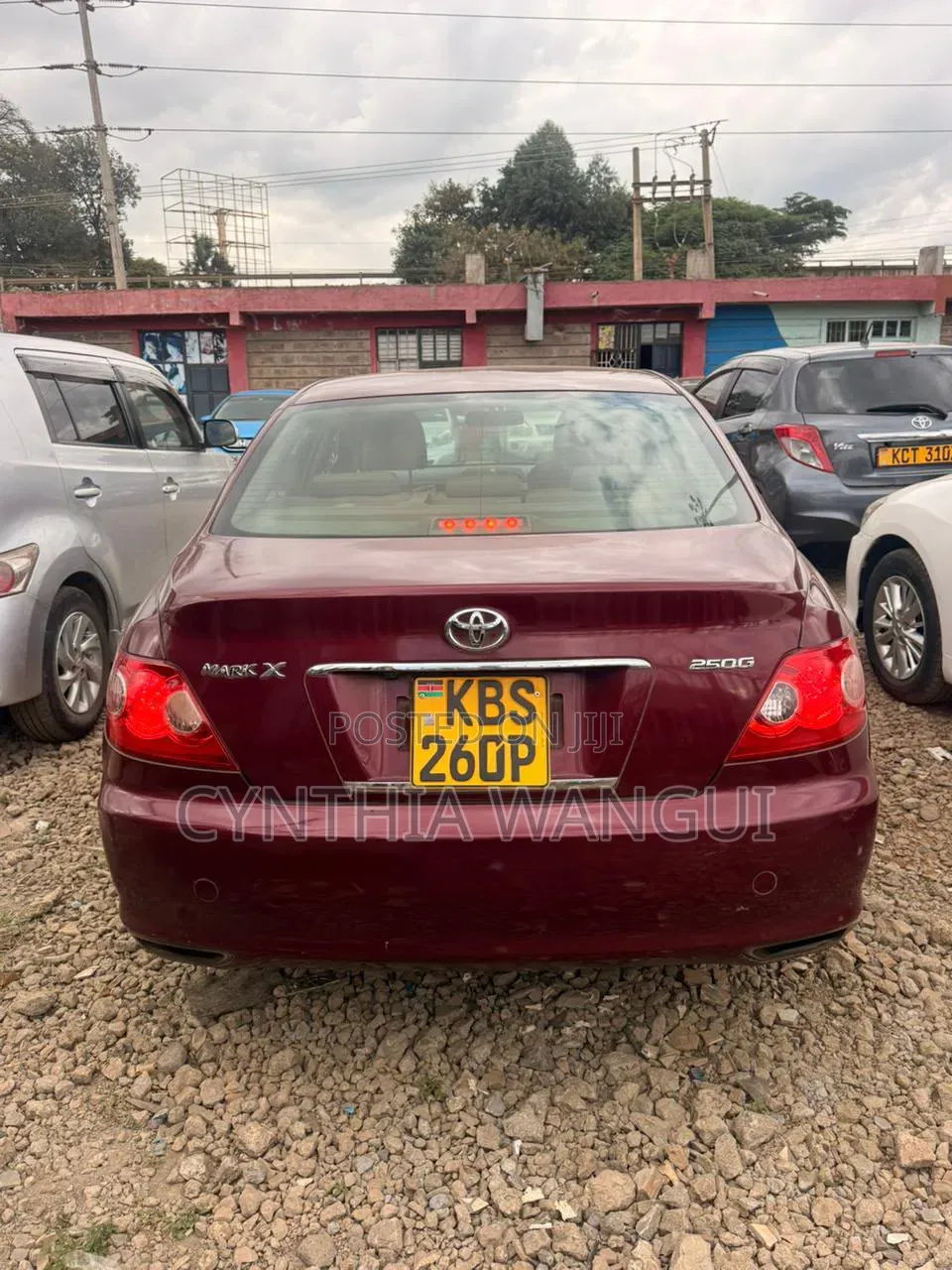 Toyota Mark X 2006 Maroon