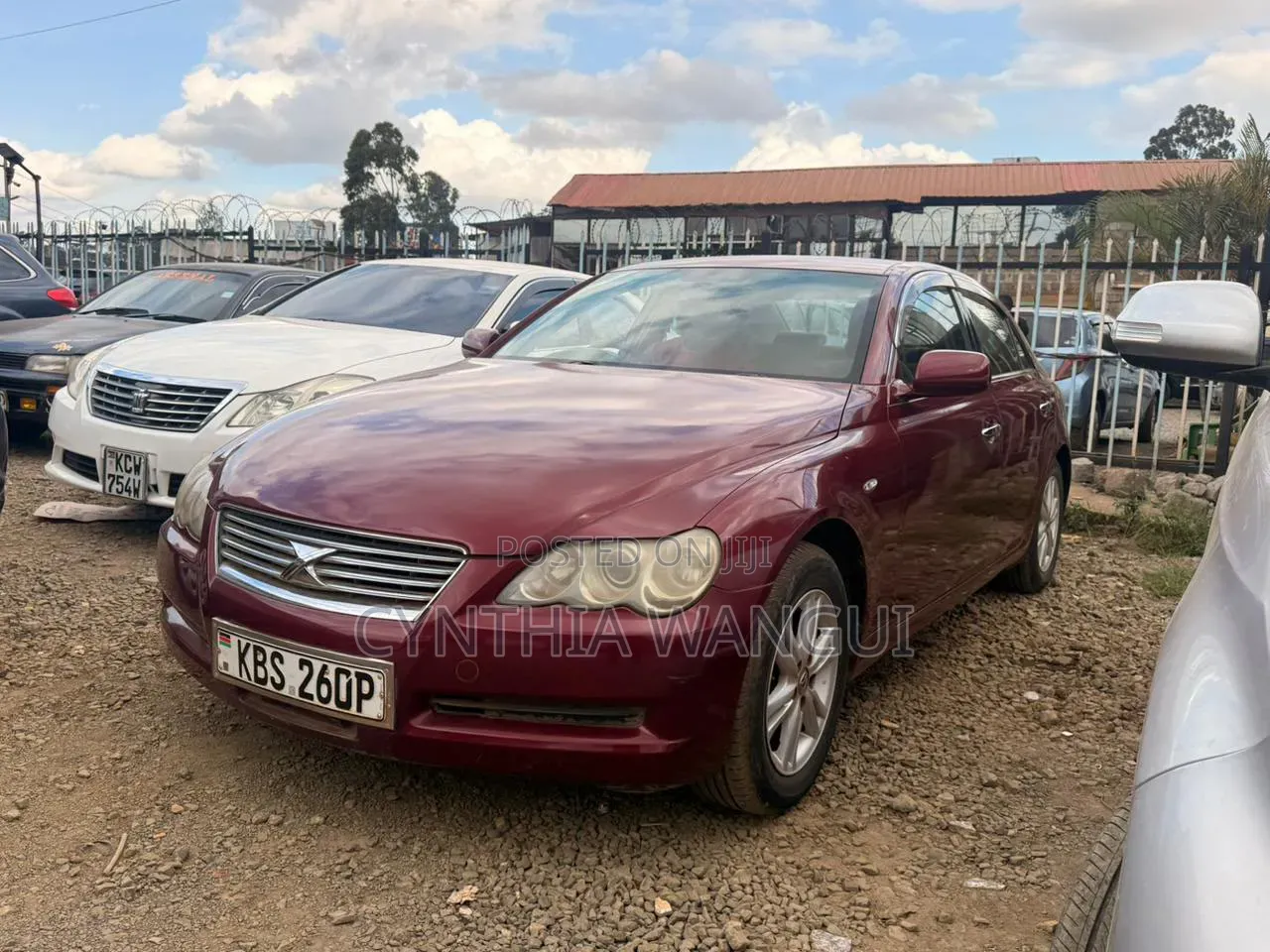 Toyota Mark X 2006 Maroon