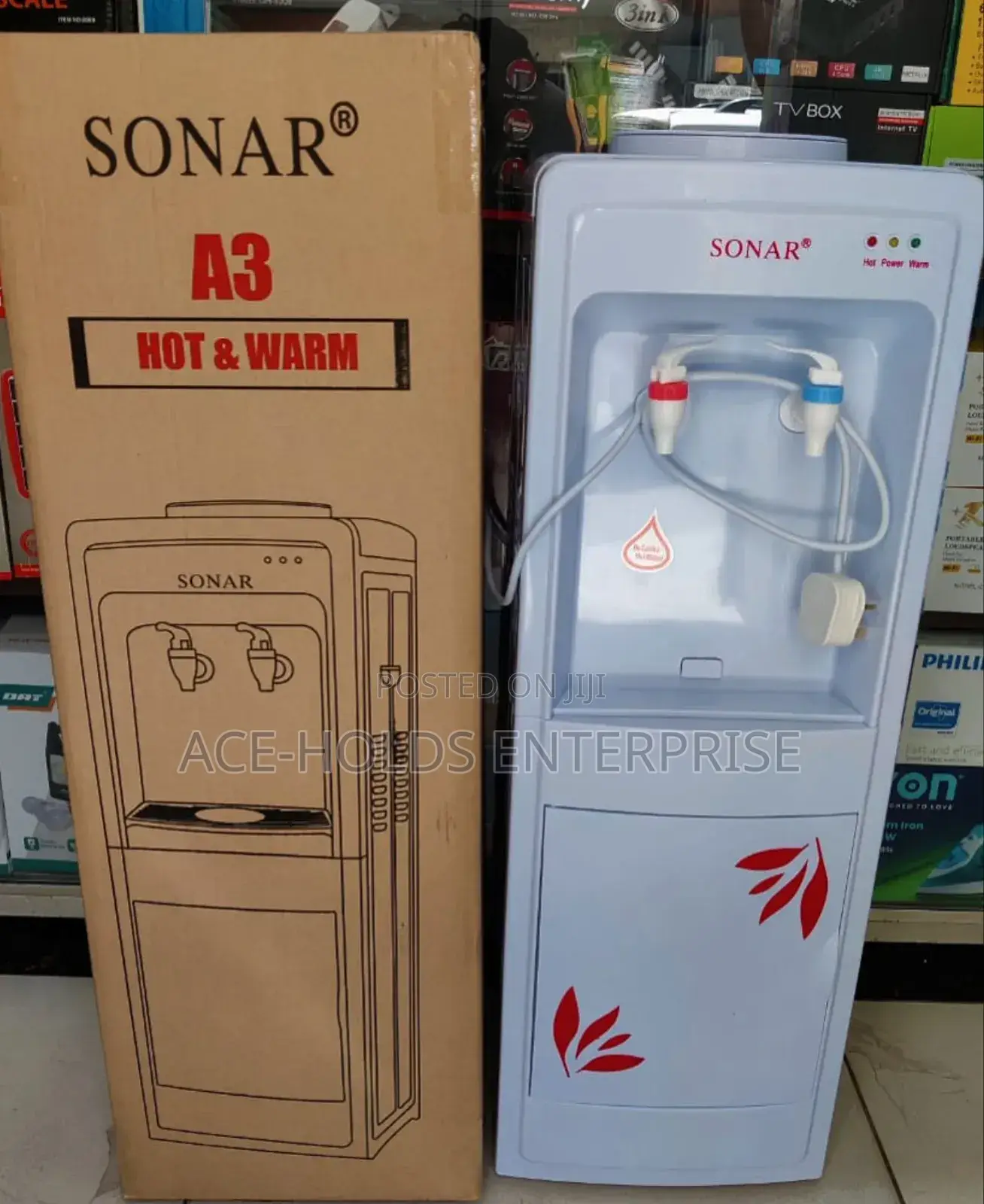 Sonar Water Dispenser - Hot and Normal (A3) Top Load