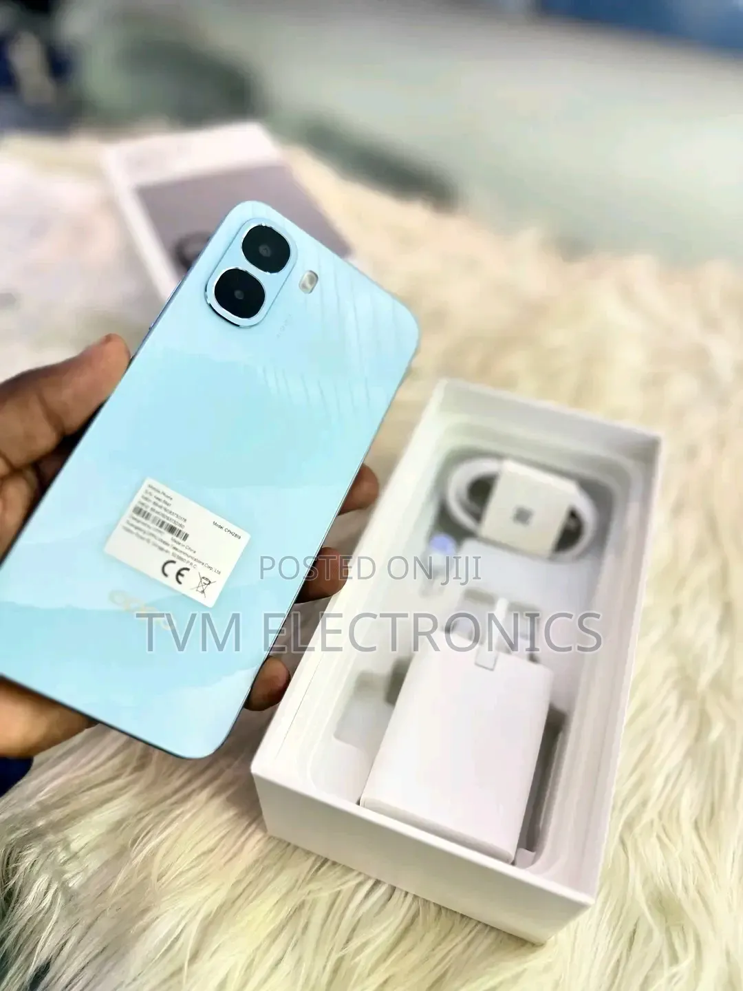 New Oppo A6x 256 GB Blue