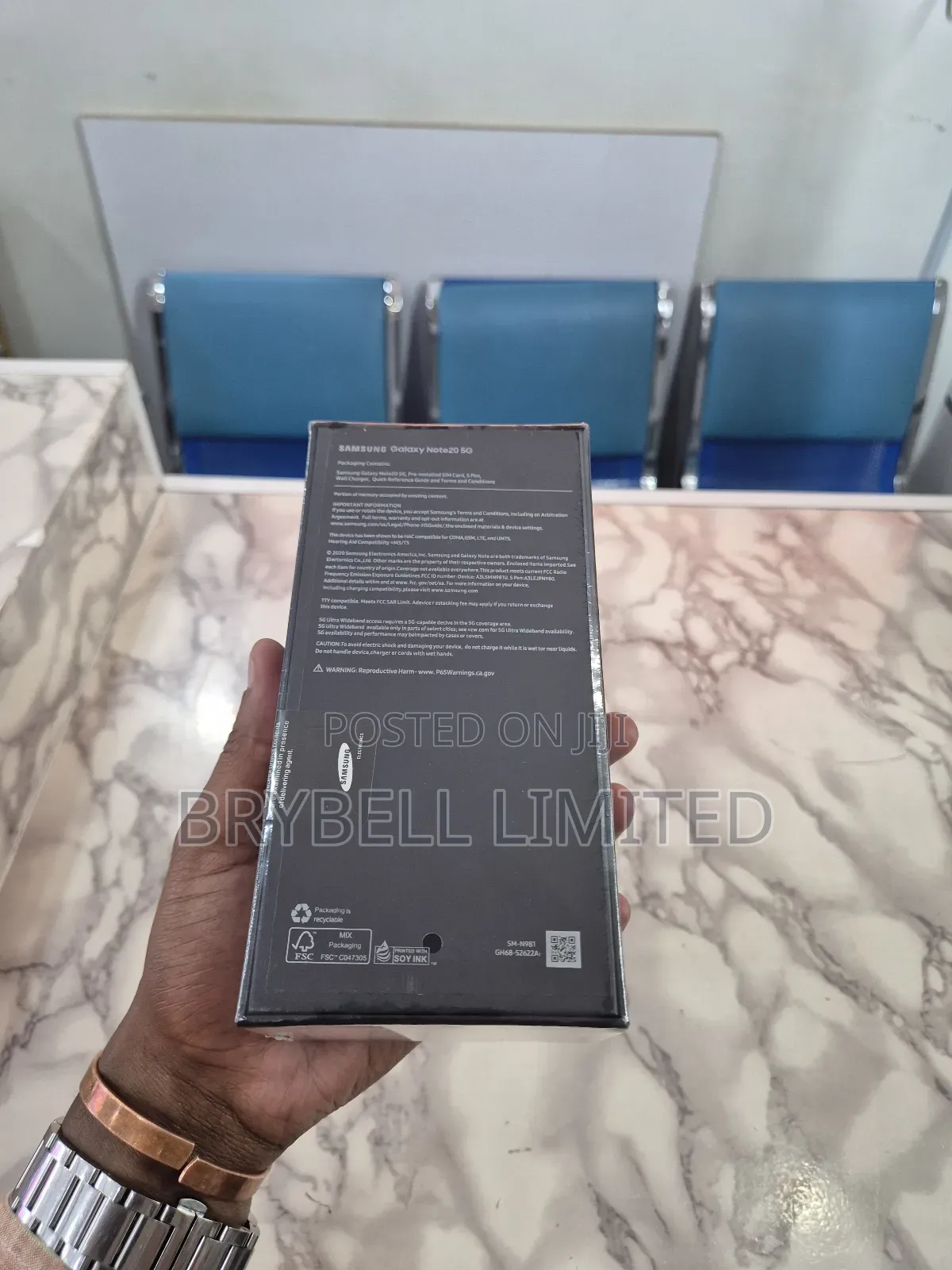 New Samsung Galaxy Note 20 5G 256 GB Black
