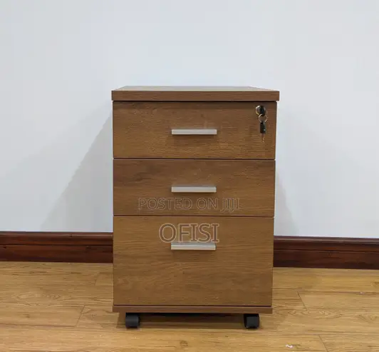Office Cabinet; 3 Drawer Movable Pedestal Cabinet