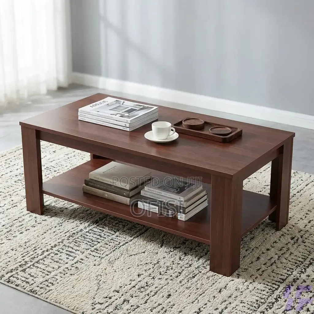 Coffee Table; Executive Mahogany Office Coffee Table