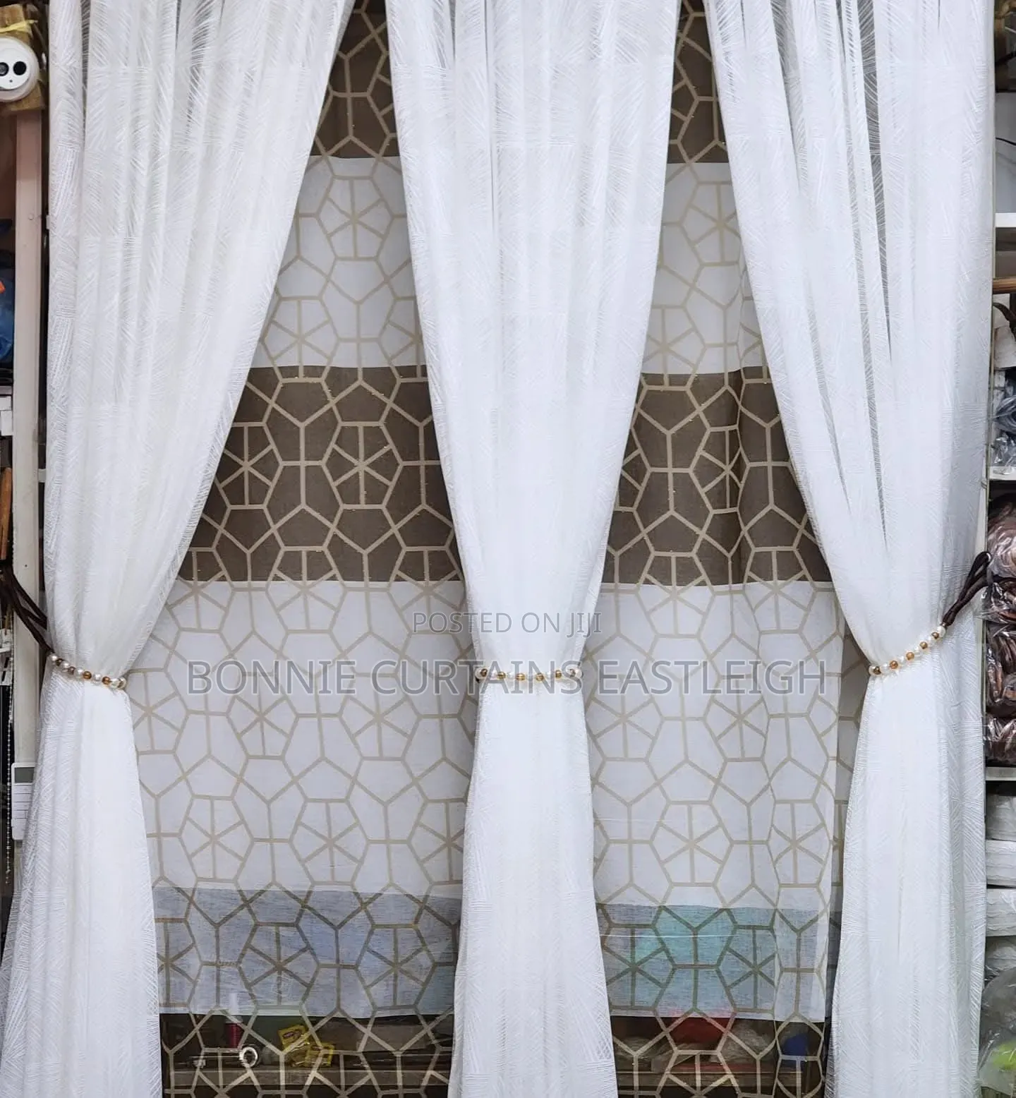 Modern Brown Curtains With Rings