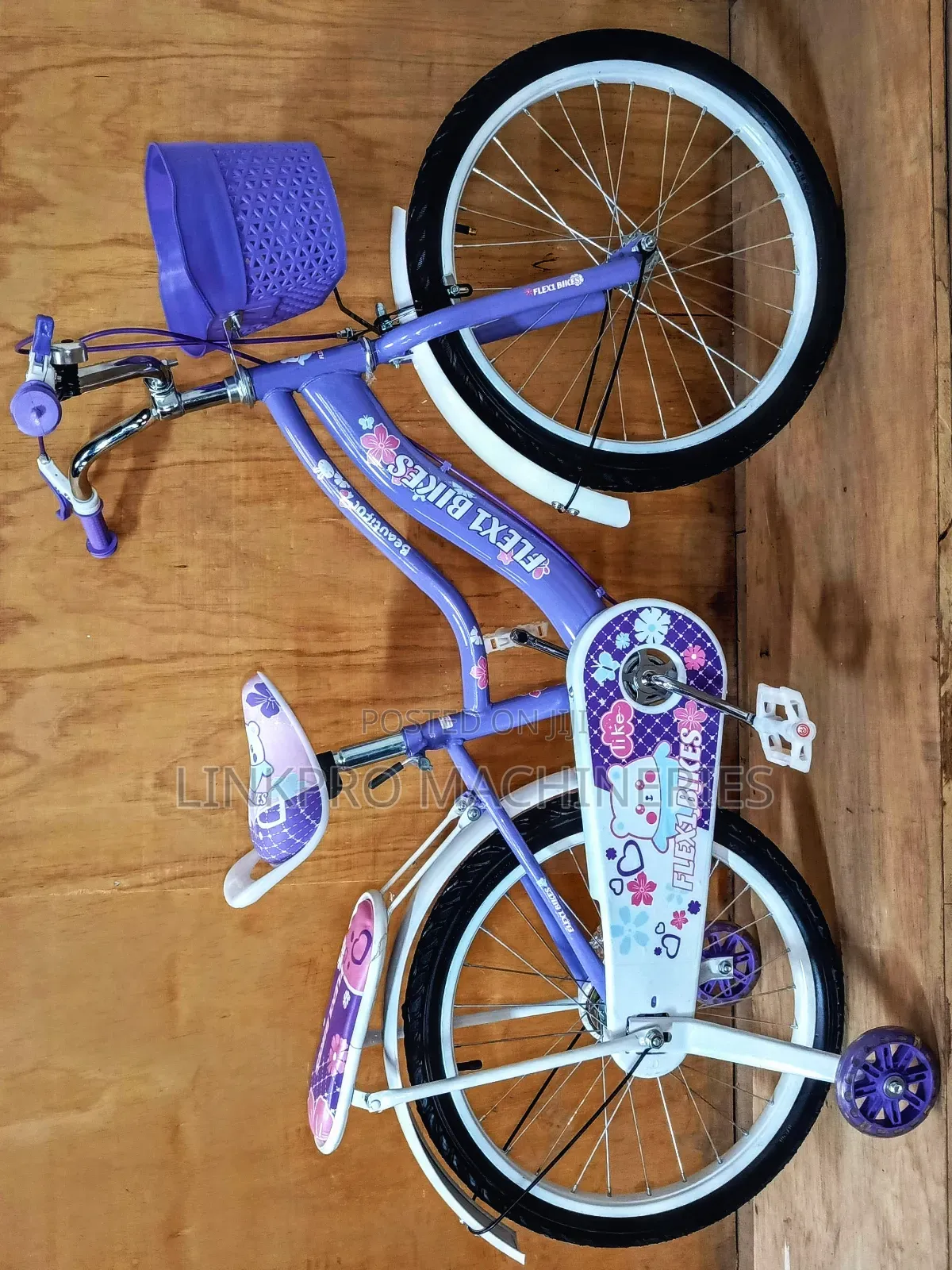 Flexi Size 20 Girl Purple Bike