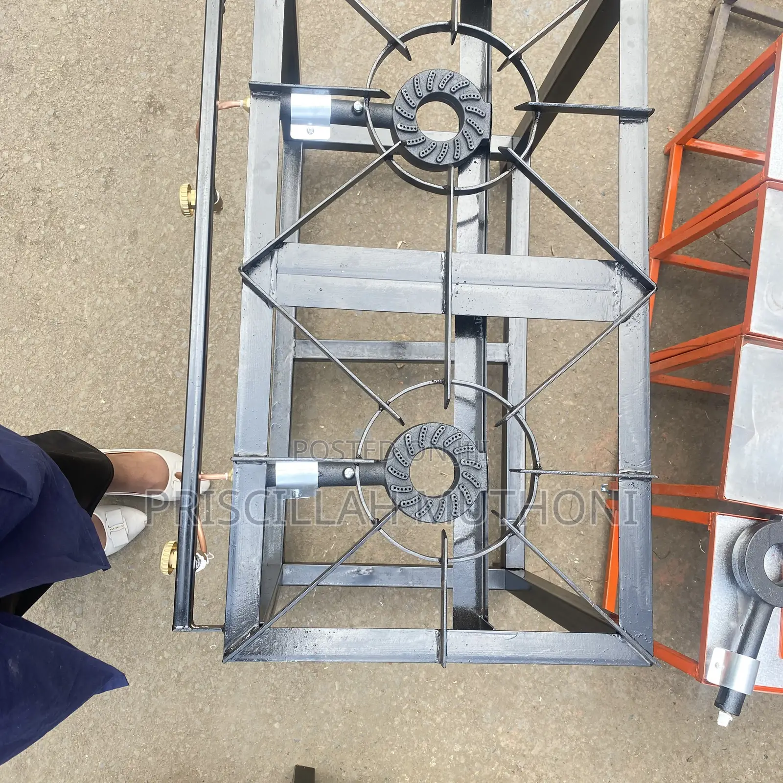 Two Burners Commercial Gas Cooker