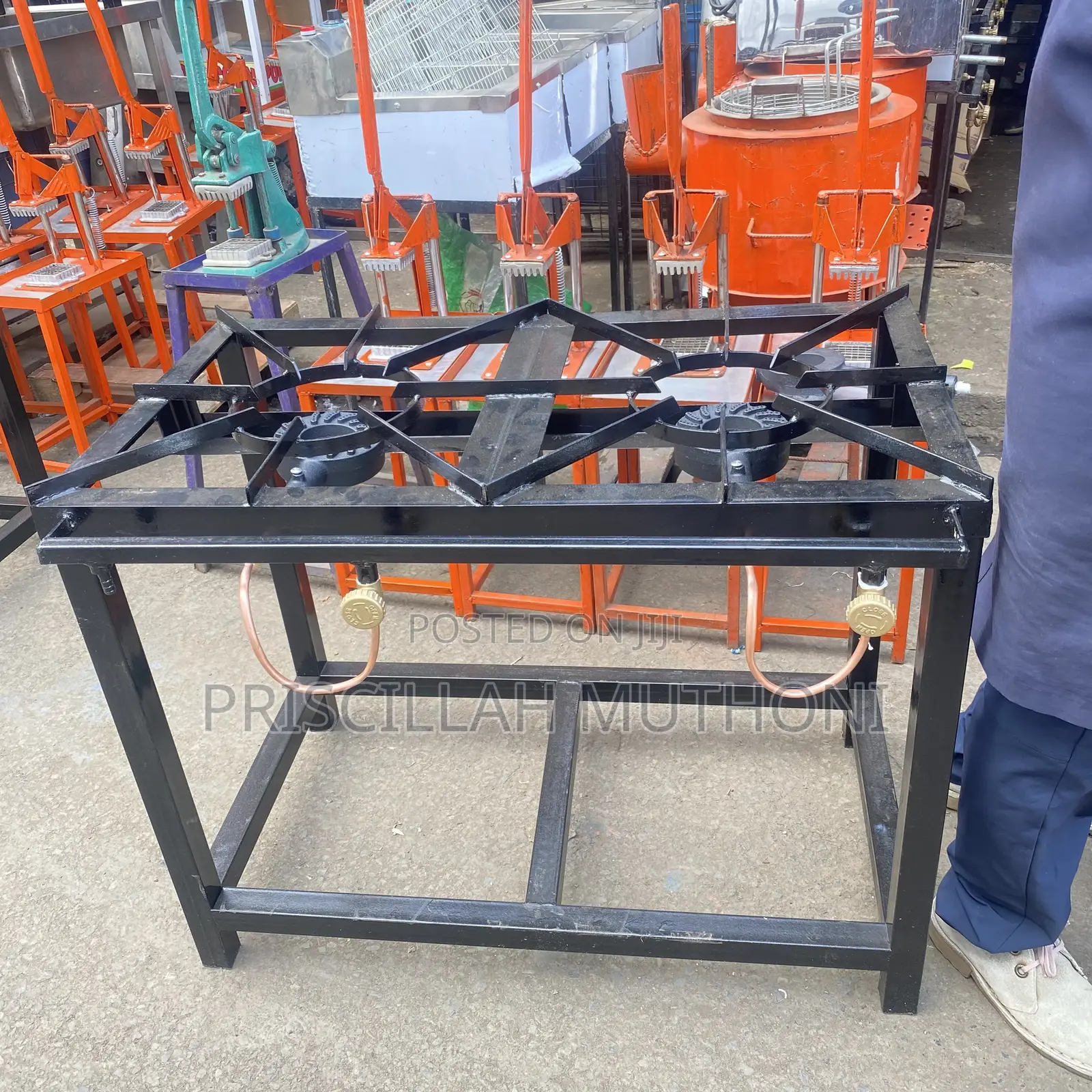 Two Burners Commercial Gas Cooker
