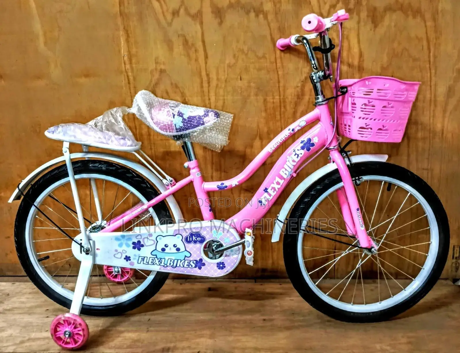 Size 20 Pink Flexi Girls Bike