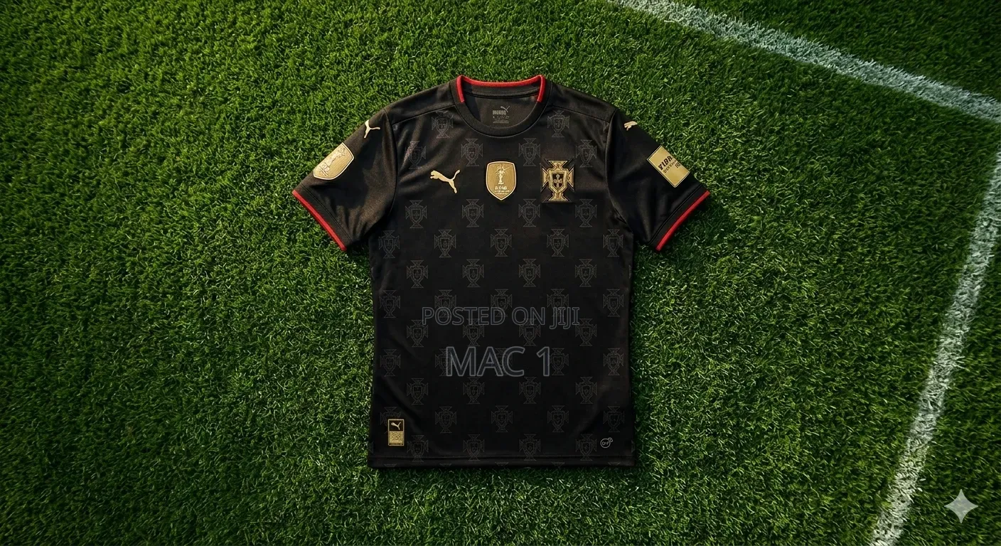 Brand New Portugal Black Limited Edition Jersey – High Quality
