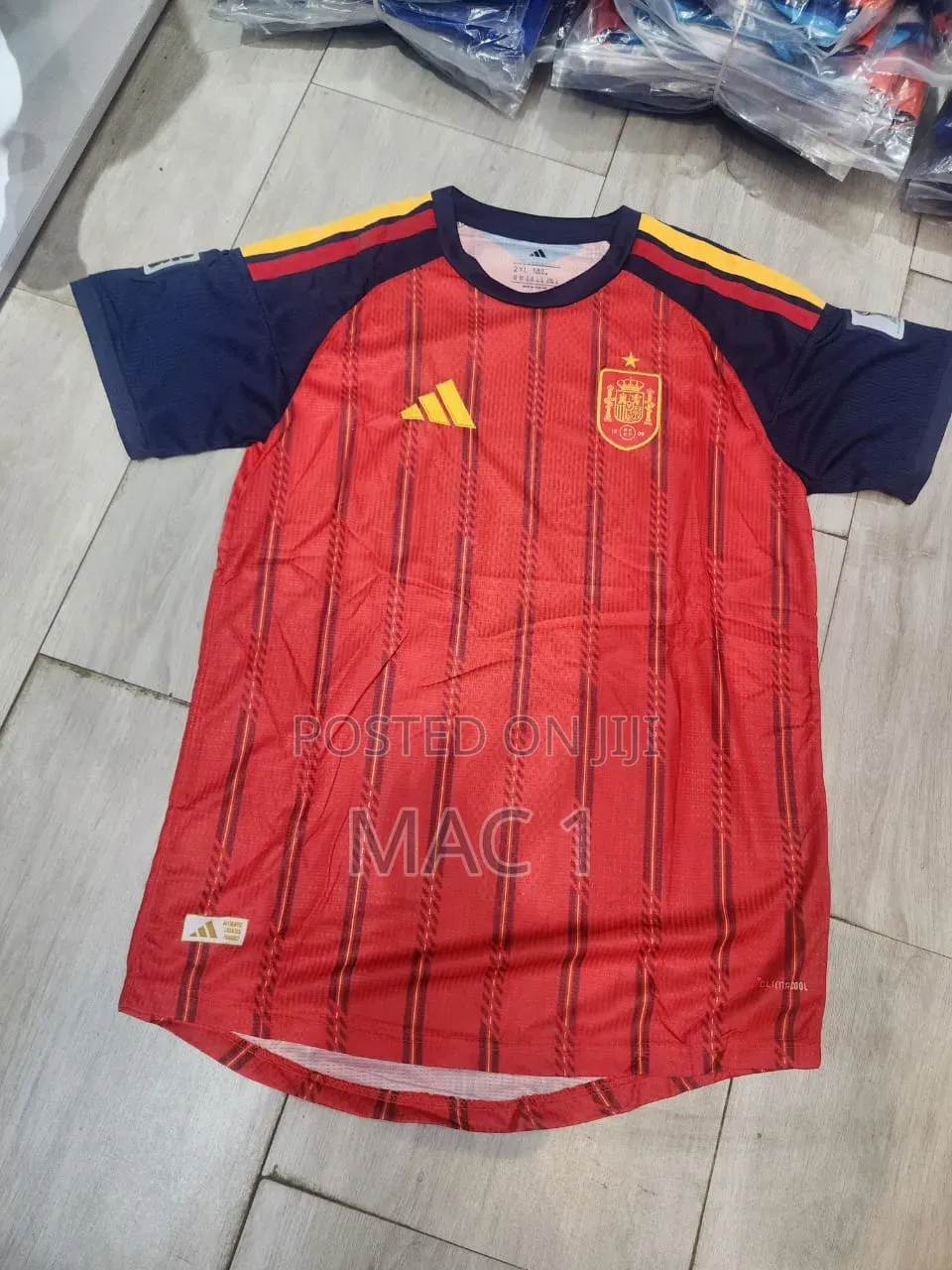 Spain Home Kit – Premium Men's Football Jersey