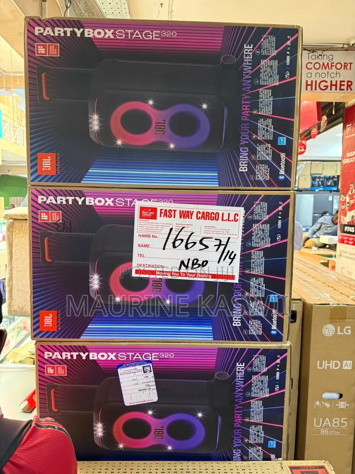 JBL Party Box 320 -Portable Speaker Stsyem