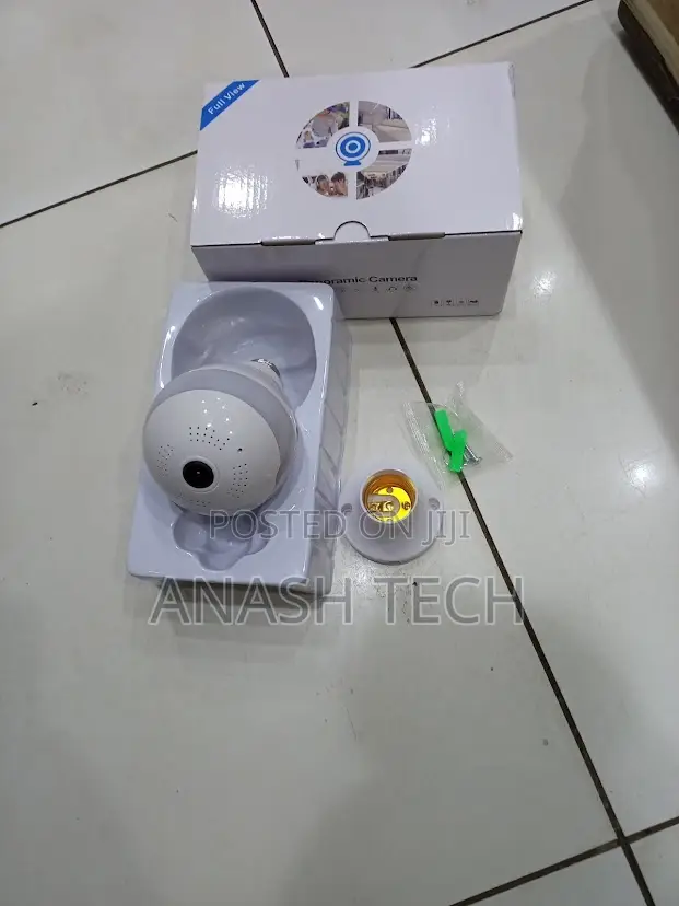 V380 Hd Security Bulb Camera With Two-Way Communication