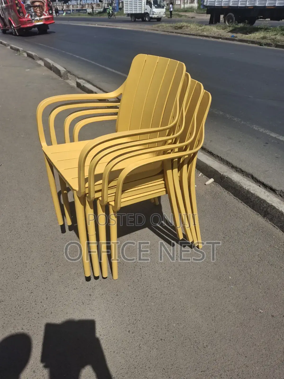 Restaurant Yellow Seat