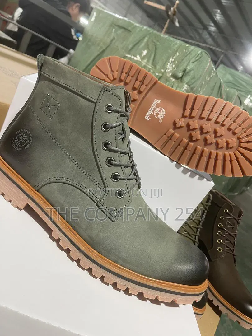Quality Leather Casual Timberland With Rubber Sole Casual Low Boots