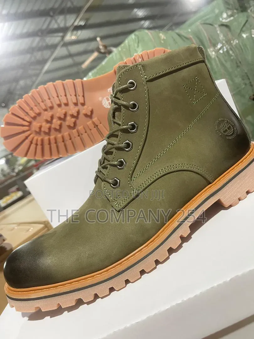 Quality Leather Casual Timberland With Rubber Sole Casual Low Boots